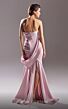 MNM Couture G1510 Double Slit Strapless Pleated Dress