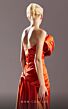 MNM Couture G1511 Sky-High Slit Strapless Pleated Dress
