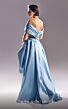 MNM Couture G1525 Long Overskirt Embellished Off The Shoulder Dress