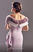 MNM Couture G1526 Side Slit Ruffled Off The Shoulder Dress