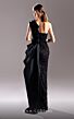 MNM Couture G1527 Draped Skirt One Shoulder Embellished Dress