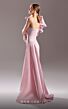 MNM Couture G1532 Side Overskirt Ruffled One Shoulder Dress