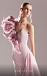 MNM Couture G1532 Side Overskirt Ruffled One Shoulder Dress