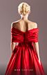 MNM Couture G1533 Illusion Slit Off The Shoulder Corset Dress