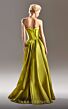 MNM Couture G1534 Pleated Overskirt Strapless Corset Dress