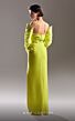 MNM Couture G1537 High Slit Off The Shoulder Ruched Dress