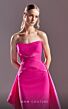 MNM Couture G1541 Panel Train Illusion Cutout Strapless Dress