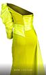 MNM Couture G1601 Side Tail One Sleeve Dress
