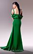 MNM Couture G1603 Side Tail One Shoulder Pleated Dress