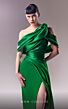 MNM Couture G1603 Side Tail One Shoulder Pleated Dress