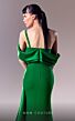 MNM Couture G1603 Side Tail One Shoulder Pleated Dress