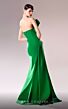 MNM Couture G1621 Slit Skirt Side Tail Strapless Dress