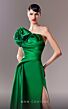 MNM Couture G1621 Slit Skirt Side Tail Strapless Dress