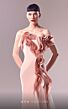 MNM Couture G1622 One Sleeve Side Tail Ruffle Dress