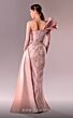 MNM Couture G1631 Pleated Slit Embroidered One Shoulder Dress