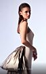 MNM Couture G1720 Bow Train Strapless Sweetheart Neckline Dress