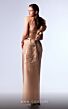 MNM Couture G1733 Ruffle Cap Sleeve Tulip Hem Dress