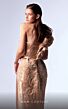 MNM Couture G1733 Ruffle Cap Sleeve Tulip Hem Dress