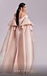 MNM Couture G1814 Ruffle Sleeve Beaded Off-The-Shoulder Dress