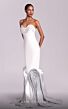 MNM Couture G1819 Pleated Mermaid Skirt Sweetheart Neck Dress