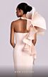 MNM Couture G1827 Asymmetric Ruffle Bodice Mermaid Dress