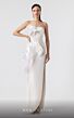 MNM Couture G1903 Side Slit Strapless Ruffle Dress
