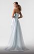MNM Couture G1923 Side Slit Pleated Strapless Dress