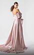 MNM Couture G1940 Sweetheart Neck Off-The-Shoulder Draped Dress