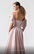 MNM Couture G1940 Sweetheart Neck Off-The-Shoulder Draped Dress