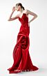 MNM Couture G2006 Pick-Up Overskirt Strapless Red Dress
