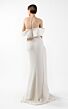 MNM Couture G2007 Off The Shoulder Side Drape High Slit Slim Dress
