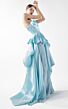 MNM Couture G2014 Pick-Up Skirt Strapless Blue Dress
