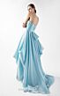 MNM Couture G2014 Pick-Up Skirt Strapless Blue Dress