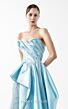 MNM Couture G2014 Pick-Up Skirt Strapless Blue Dress