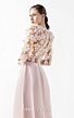 MNM Couture G2035 Long Sleeve Jewel Neck Pink Dress