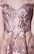 MNM Couture K3614 Illusion Neck Cutout Back Embroidered Dress
