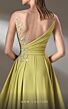 MNM Couture K3903 Illusion Top Long Overskirt High Slit Dress