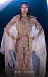 MNM Couture K3960 Cape Train Embellished Illusion Dress