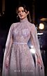 MNM Couture K3975 Floor-Length Sleeves High Slit Glitter Dress