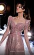 MNM Couture K3977 Sweetheart Neck Short Sleeve Embellished Dress