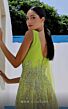 MNM Couture K3995 Embellished Skirt Plunging Neck Dress