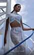 MNM Couture K4000 Hanging Sleeves Two Piece Illusion Dress