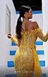 MNM Couture K4006 Side Tail Off The Shoulder Beaded Illusion Dress