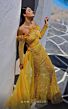 MNM Couture K4006 Side Tail Off The Shoulder Beaded Illusion Dress
