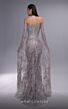 MNM Couture K4090 Floor-Length Sleeves Embroidered Sheer Dress