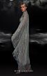 MNM Couture K4119 Cape Sleeve High Neck Illusion Dress