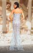 MNM Couture K4174A Detached Cape Two Piece Embellished Dress