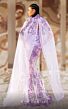 MNM Couture K4179 Detachable Cape Embroidered Sheer Dress
