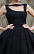 MNM Couture N0120 Pick-Up Skirt Asymmetric Cutout Dress