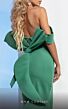 MNM Couture N0145 Back Bow Off-The-Shoulder Mermaid Dress